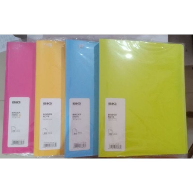 

Map Binder BIG Ukuran B5 Warna Pastel