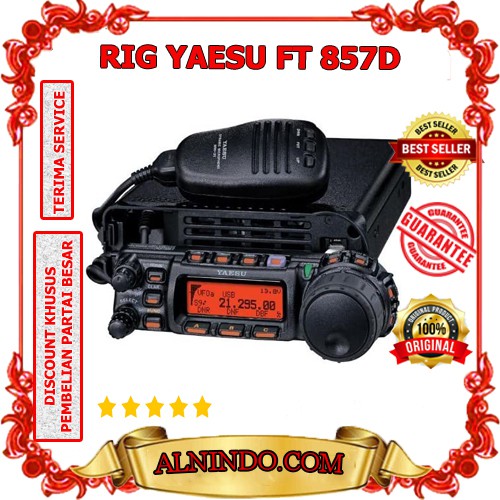 RADIO RIG YAESU FT 857D MURAH ORIGINAL GARANSI