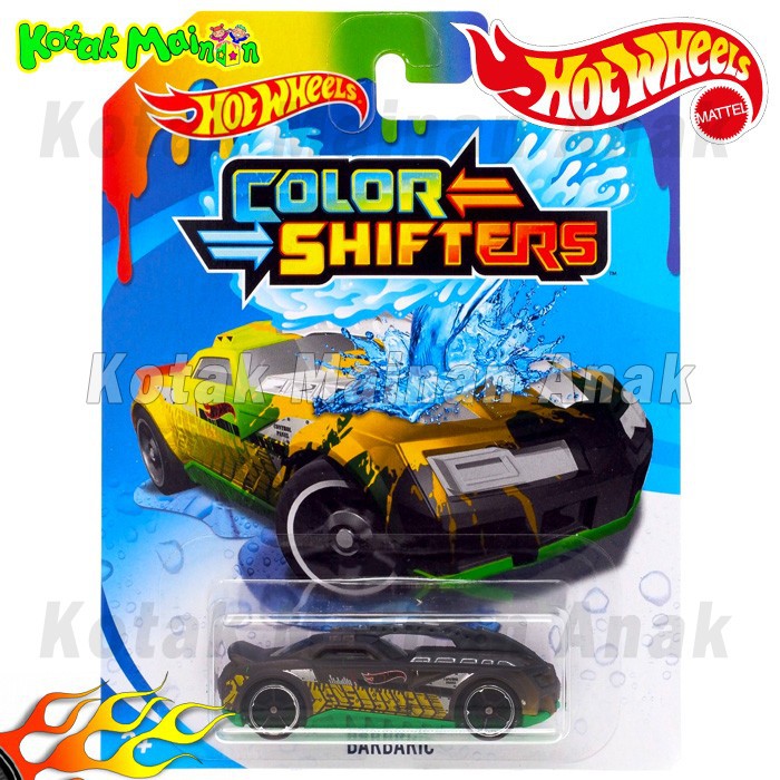 Hotwheels Hot wheels Color Shifters Barbaric Ori Mattel Rubah Warna