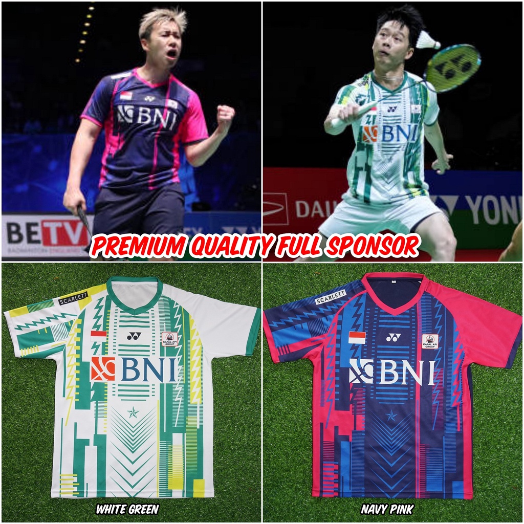 Baju Badminton Minion KevinMarkus 2022 Premium
