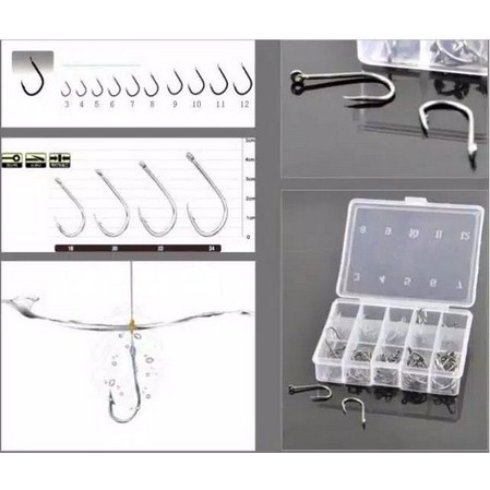 SATU SET KAIL ISI 70 PCS UKURAN 3-12 TAJAM