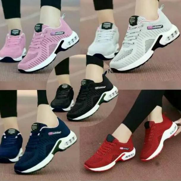 5 WARNA - SEPATU SNEAKERS KETS WANITA ADS NEO HITAM PINK PUTIG BIRU NAVY MERAH MAROON CASUAL SEKOLAH