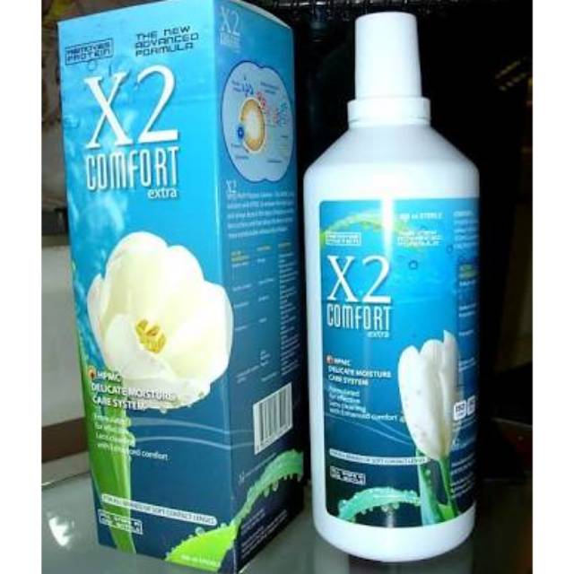 (GROSIR 14.500an) Cairan Softlens MURAH X2 MPS 120ml/ Air softlen x2 120ml / Softlense /Softlen