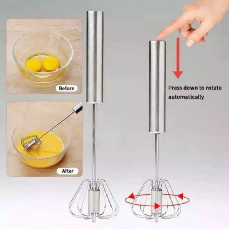 Hand mixer stainless kocokan telur better/mixer manual