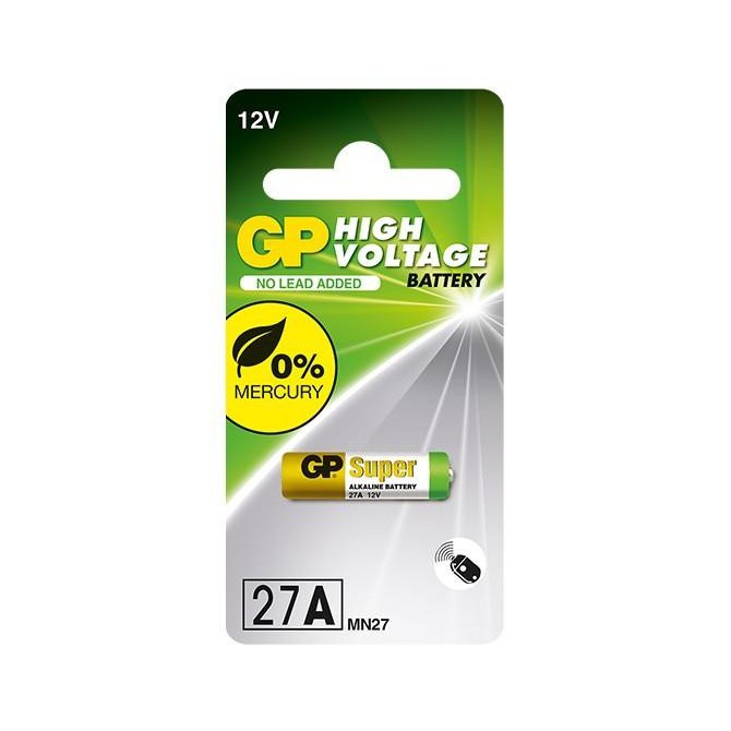 Baterai Batrai GP 27A Alkaline Battery GP27A Super 12V Batrei