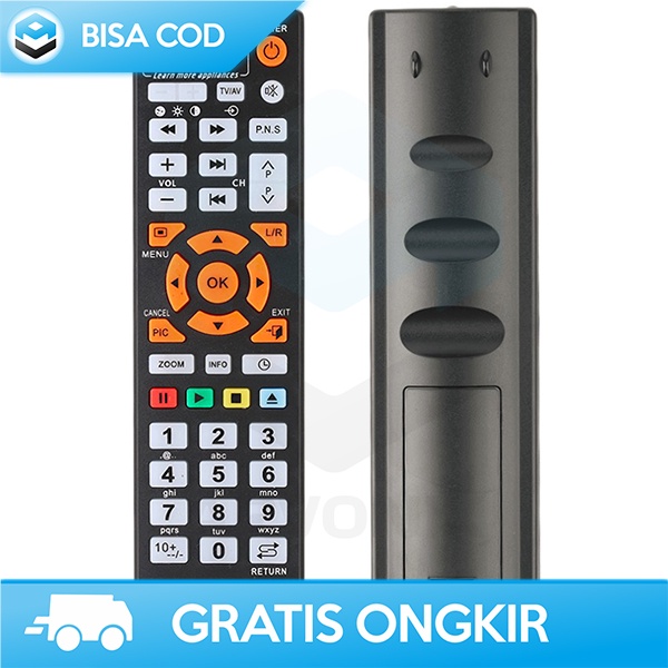 IR REMOTE TV  CHUNGHOP MULTIFUNGSI SEMUA JENIS MERK TV UNIVERSAL L336