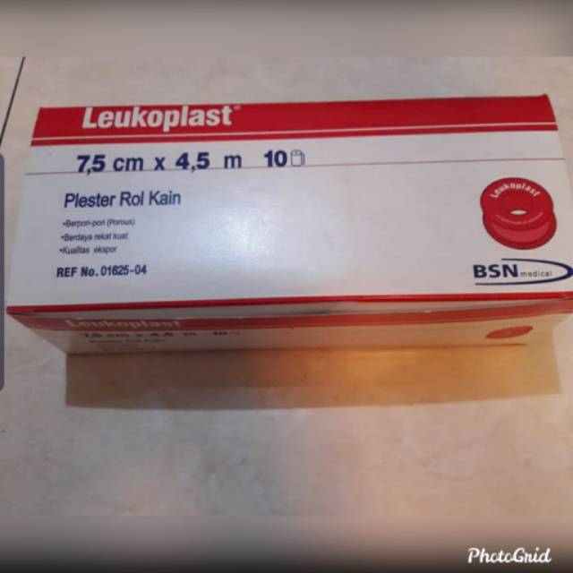 Plester Leukoplast 7.5 cm x 4.5 m BSN / Plester Kain Luka Leukoplast 7.5cmx4.5m / Plester BSN 7.5x4.5