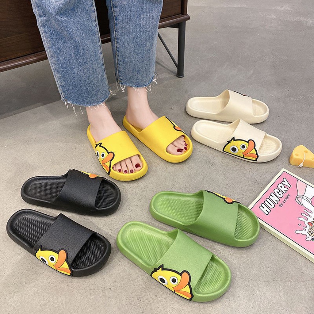 ☛TK☚ Sandal Jelly Import Outdoor Duck &amp; Shiba Inu R794