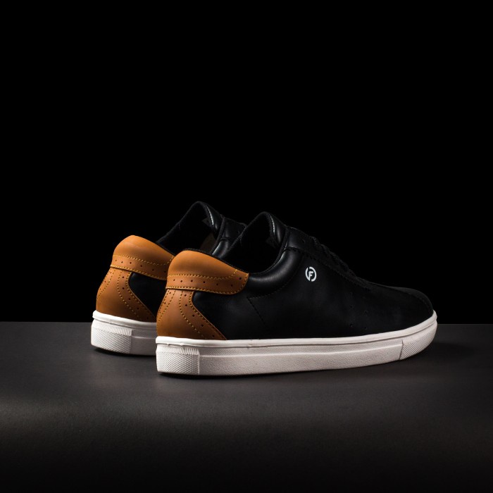 DK01 X FLAZHBACK Sepatu Sneakers Pria Hitam Terbaru Tupper