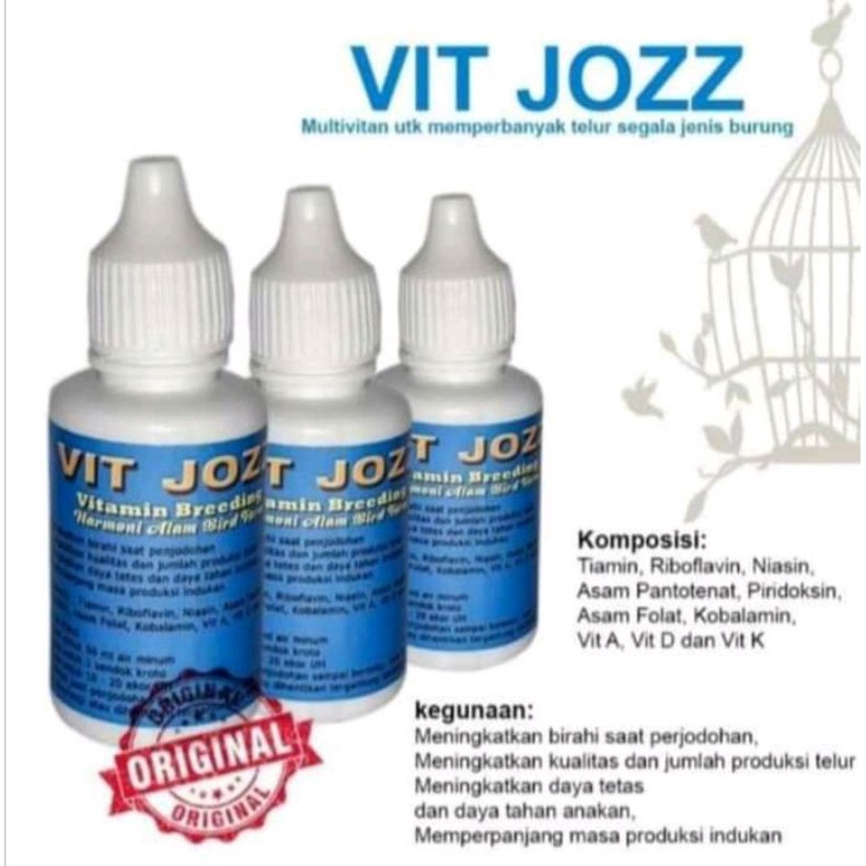 VIT JOZZ vitamin ternak Murai Batu
