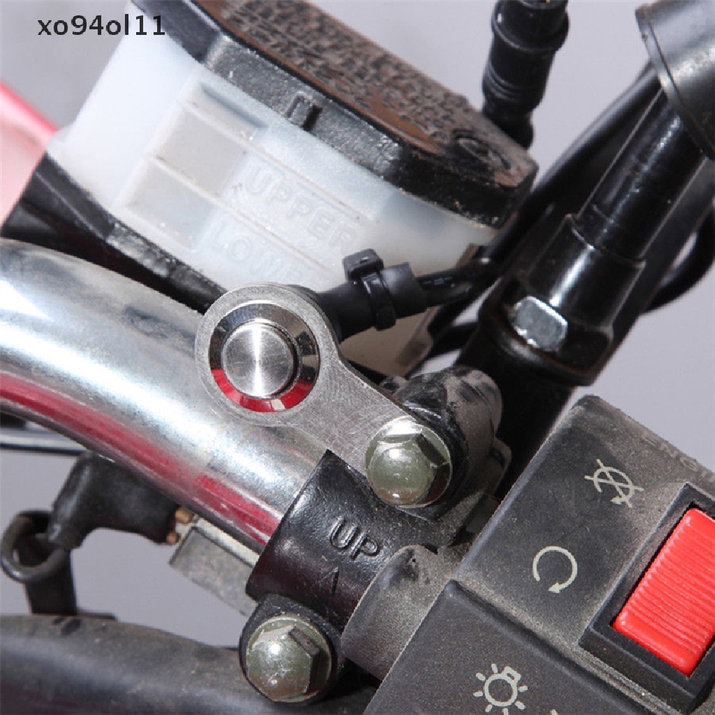 (hotsale) Tombol Saklar ON-OFF Mesin Pada Stang Sepeda Motor Universal 12V Tahan Air