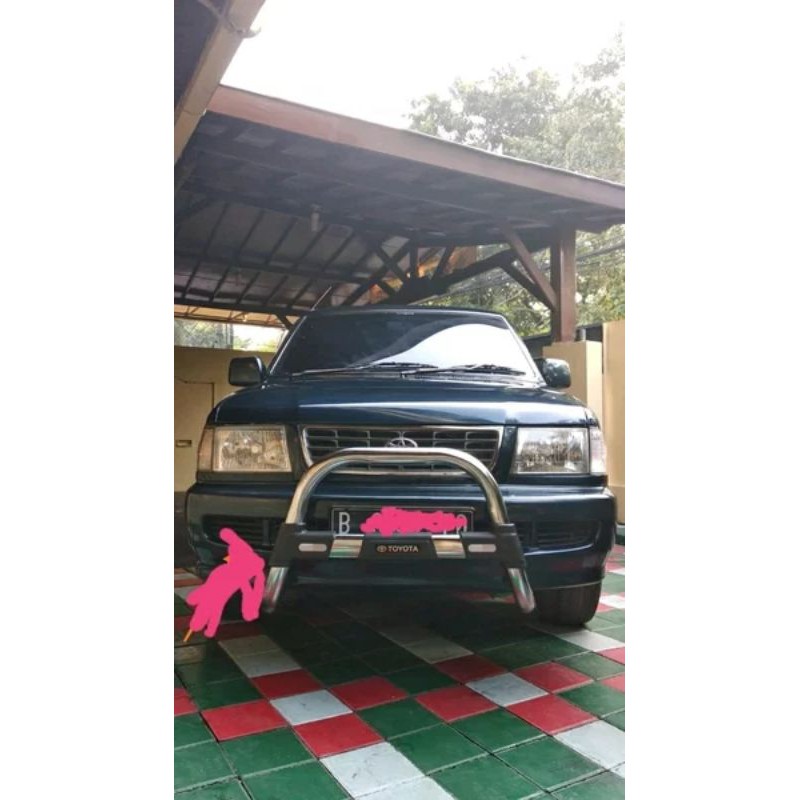 besi tanduk kijang kapsul lgx sx lx krista all tipe pelindung bemper depan toyota kijang original