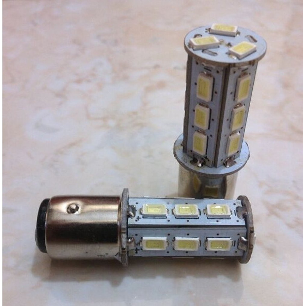 Lampu Led REM 18 Titik Kedip Strobo Putih  Kaki 2  Bagus