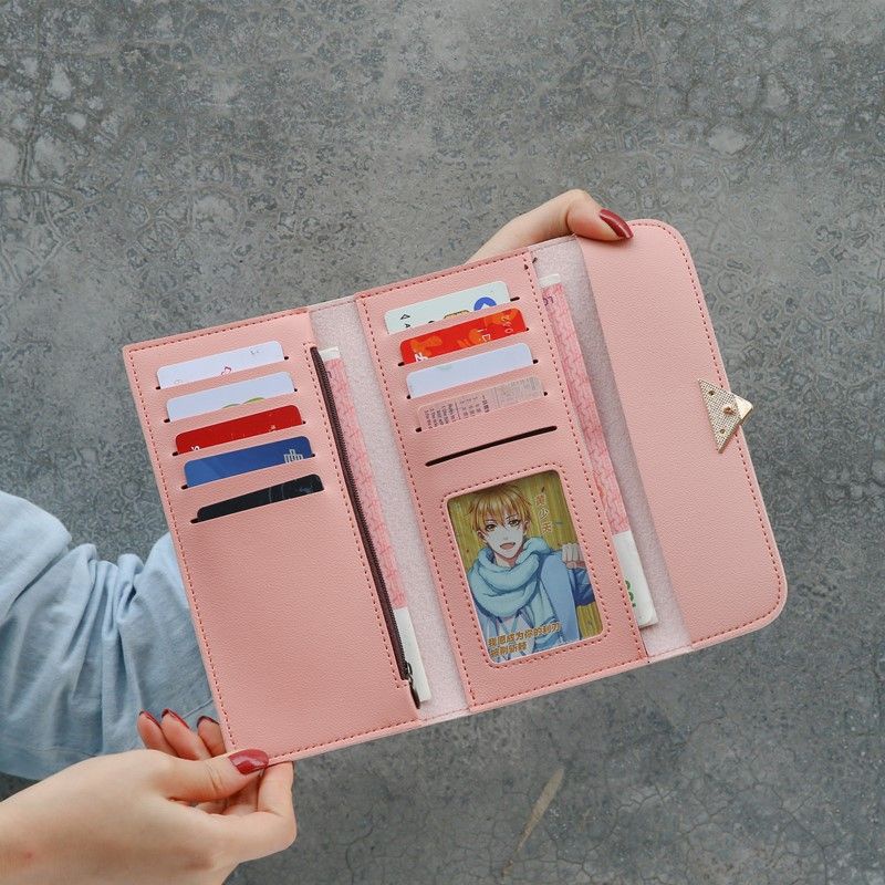 Dompet wanita love panjang hitam