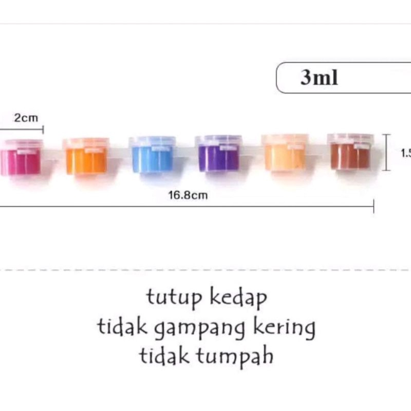 Mainan Edukasi Montessori Anak Color Painting Set Cat Melukis Anak