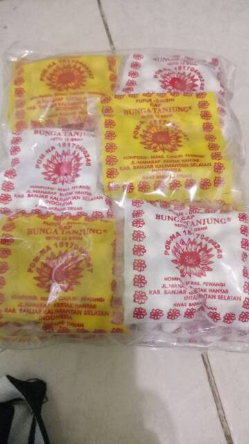 1 PACK PUPUR BUNGA TANJUNG ISI 24 PCS