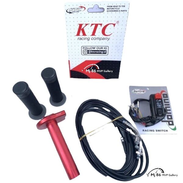 Gas Spontan Ktc 2 Kabel Original Nmax Aerox Lexi Vixion Cbr Ninja Gsx 150 Satria Fu Sonic