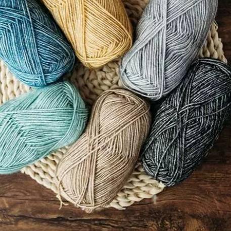 1-20 Benang rajut katun semprot wol /benang rajut stonewashed SW1