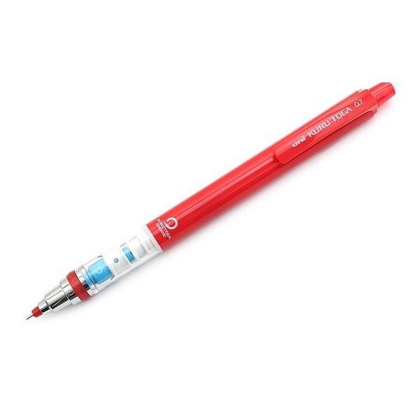 

(COD) Mekanik Pensil yang bisa meraut sendiri! Kuru Toga 0.7 mm - Red Lead LIMITED EDITION Kode 1344