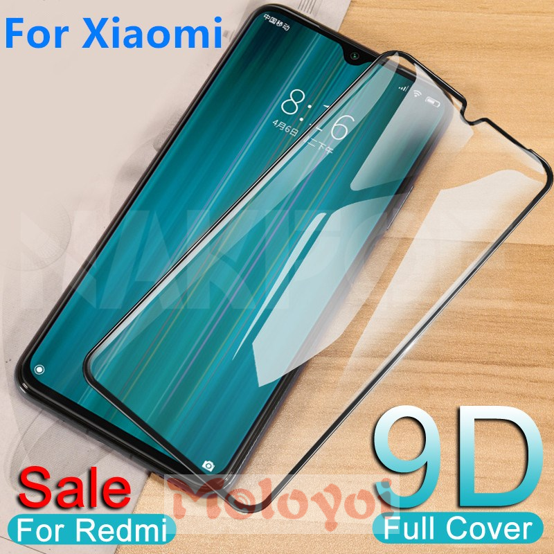 Pelindung Layar Tempered Glass 9d Untuk Xiaomi Redmi Note 9 9s 9pro 8 9 Note8