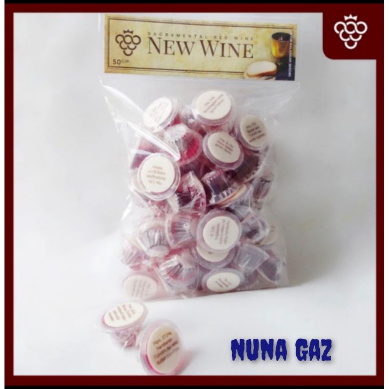 

Paket Hosti Ayat + Minuman Perjamuan Gereja Isi 50
