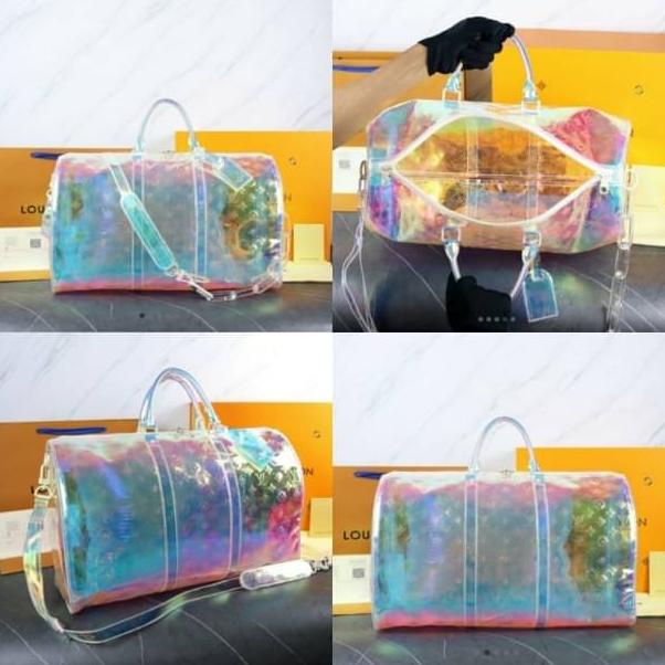 TAS LV TRAVEL KEEPALL 50 MONOGRAM PRISM DETAILS SD4524SX