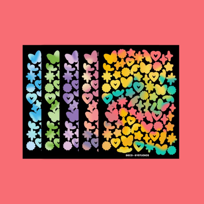 eystudios - Sparkles and Shapes Deco Sticker Kisscut