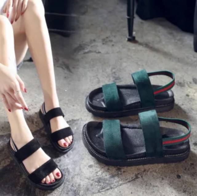 Sandal eryn / sandal wanita / sandal wanita fashion / sendal wanita /bisa bayar d tempat (COD)