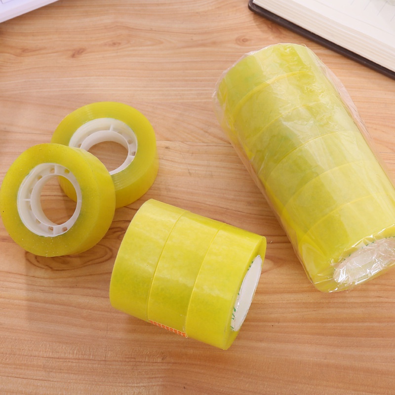 1Pc Small Transparent 18mm Student Stationery Glue Tape / Single Sided Tape