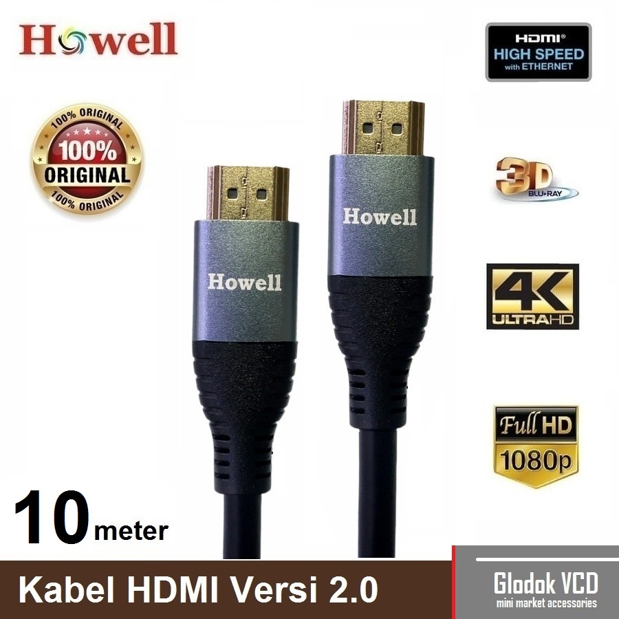 Howell Kabel HDMI 4K Versi 2.0 10M