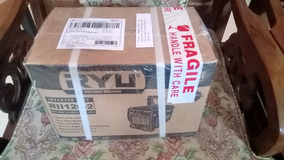 Ryu Rii 120-2 Mesin Travo Las Listrik Inverter Mma 120 450 Watt