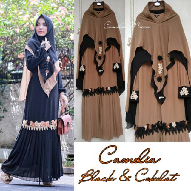 Camelia Syari black  dan Brown by Aldisa