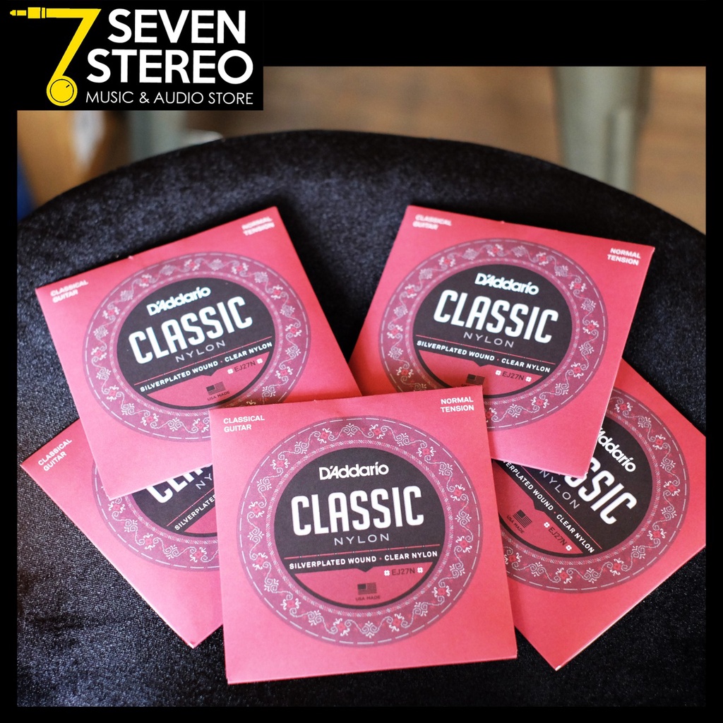 D Addario EJ27N EJ 27N Senar Gitar Classic Nylon Original USA