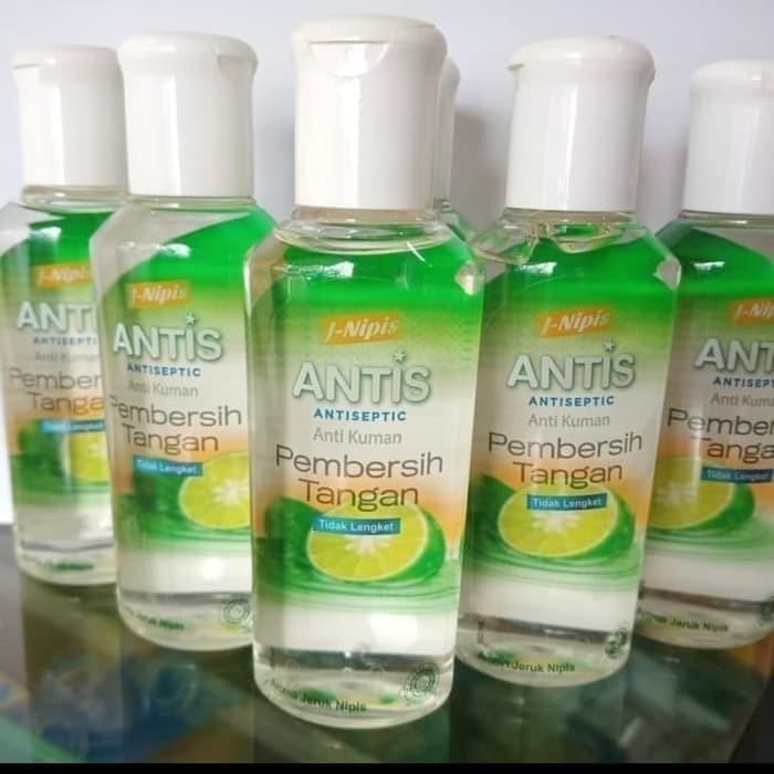 Antis antiseptic pembersih tangan Gel 60 ml/hand sanitizer/hand rub anti kuman