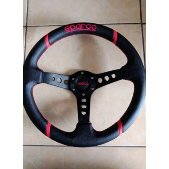 Stir Racing sparco 14 inch merah