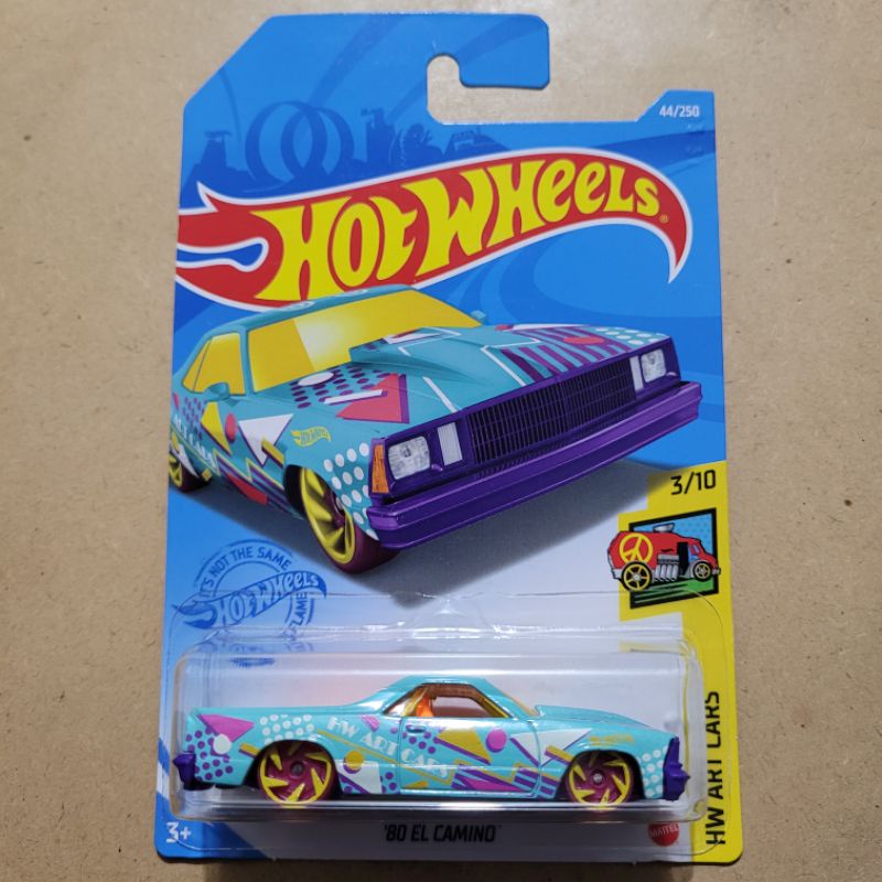 HOT WHEELS '80 EL CAMINO / HW ART CARS [ BLUE ]
