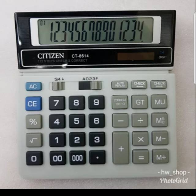 

Kalkulator CT 8614 . Kalkulator 14 digit