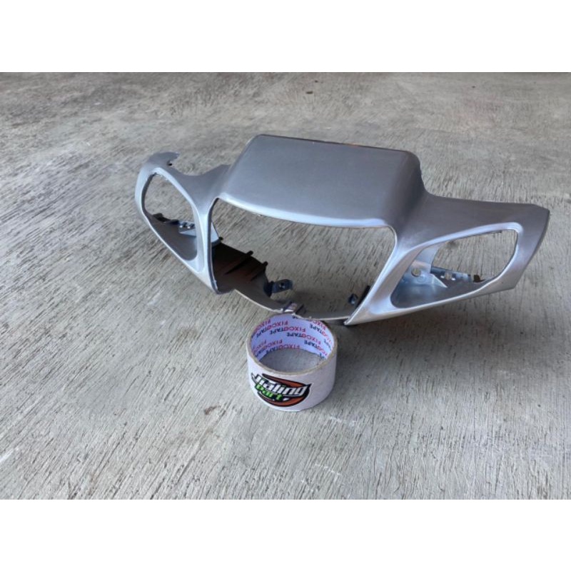 Batok depan Yamaha Fiz R batok lampu depan Fiz R Vega R Vega lama silver