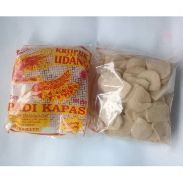 

Krupuk Udang Padi dan Kapas, 250gr