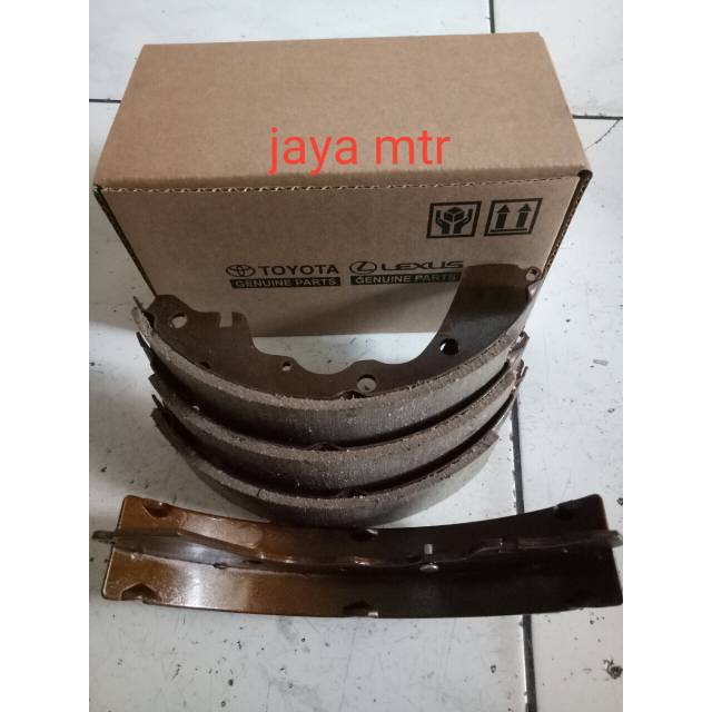 Kampas rem belakang/ brake shoe calya/sigra