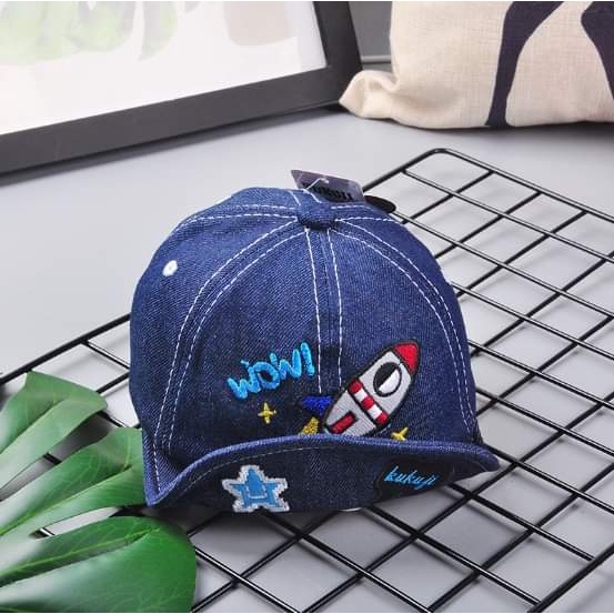 Topi Anak Laki Laki Rocket Jeans