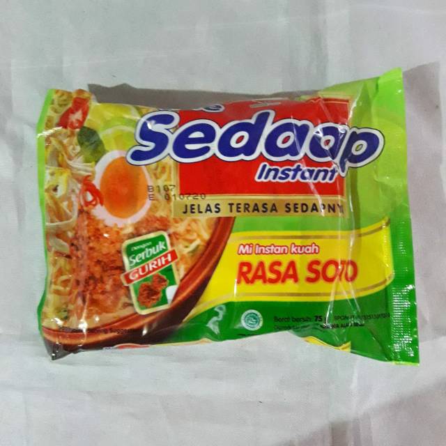 

MIE SEDAAP INSTAN RASA SOTO (5 pcs)