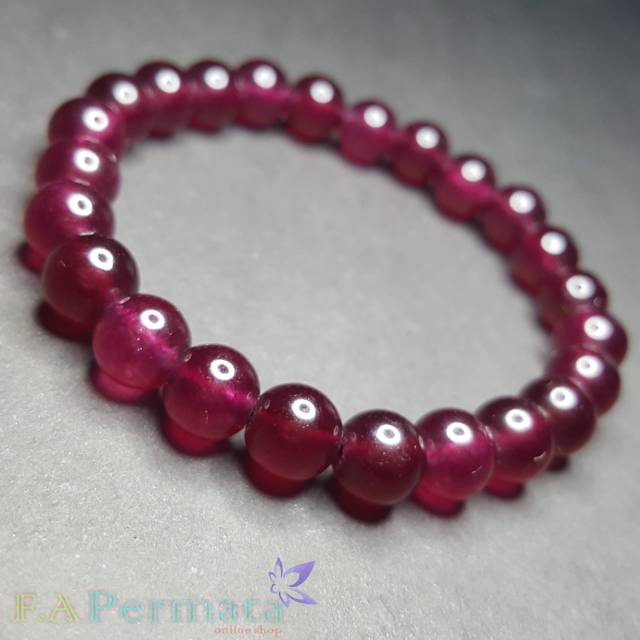 NATURAL GELANG GIOK MERAH PIGEON BLOOD