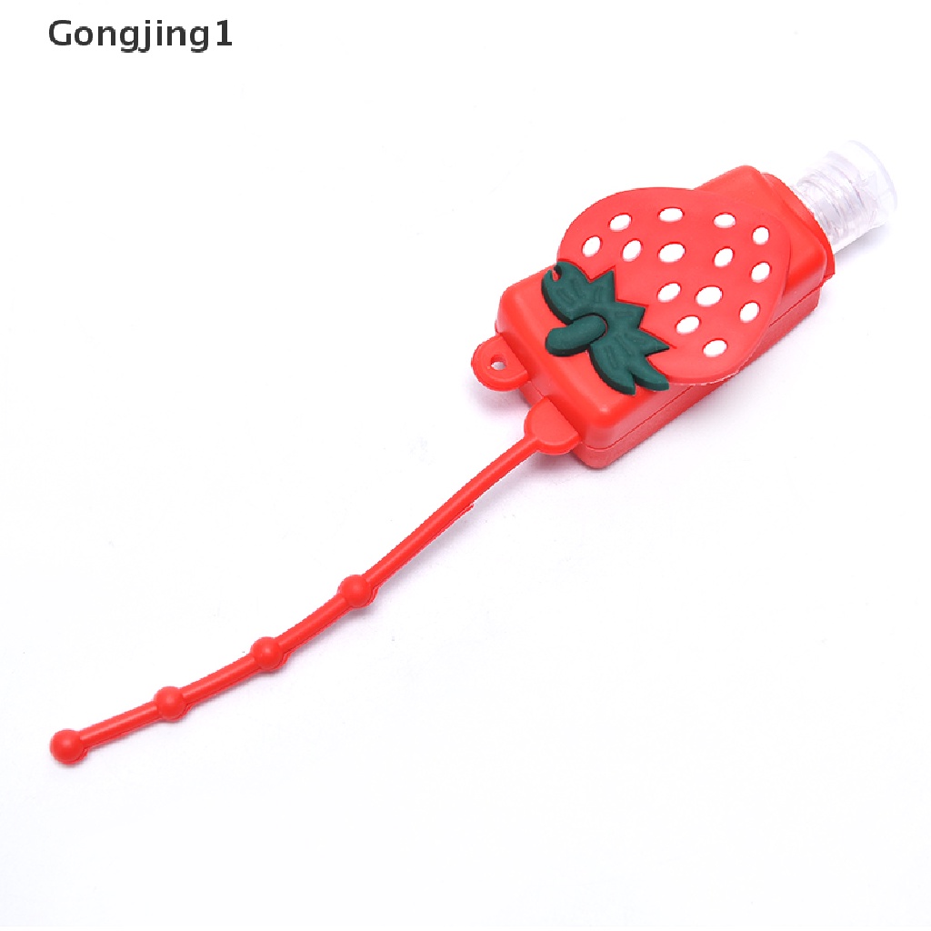 Gongjing1 Holder Botol Hand Sanitizer / Sabun Mandi Bayi Bahan Silikon Portable