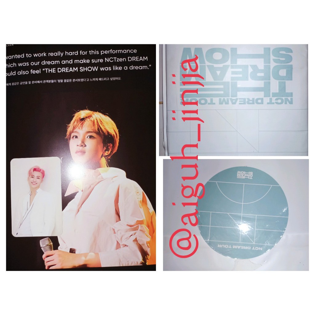 PHOTOBOOK THE DREAM SHOW FULLSET UNSEALED JAEMIN