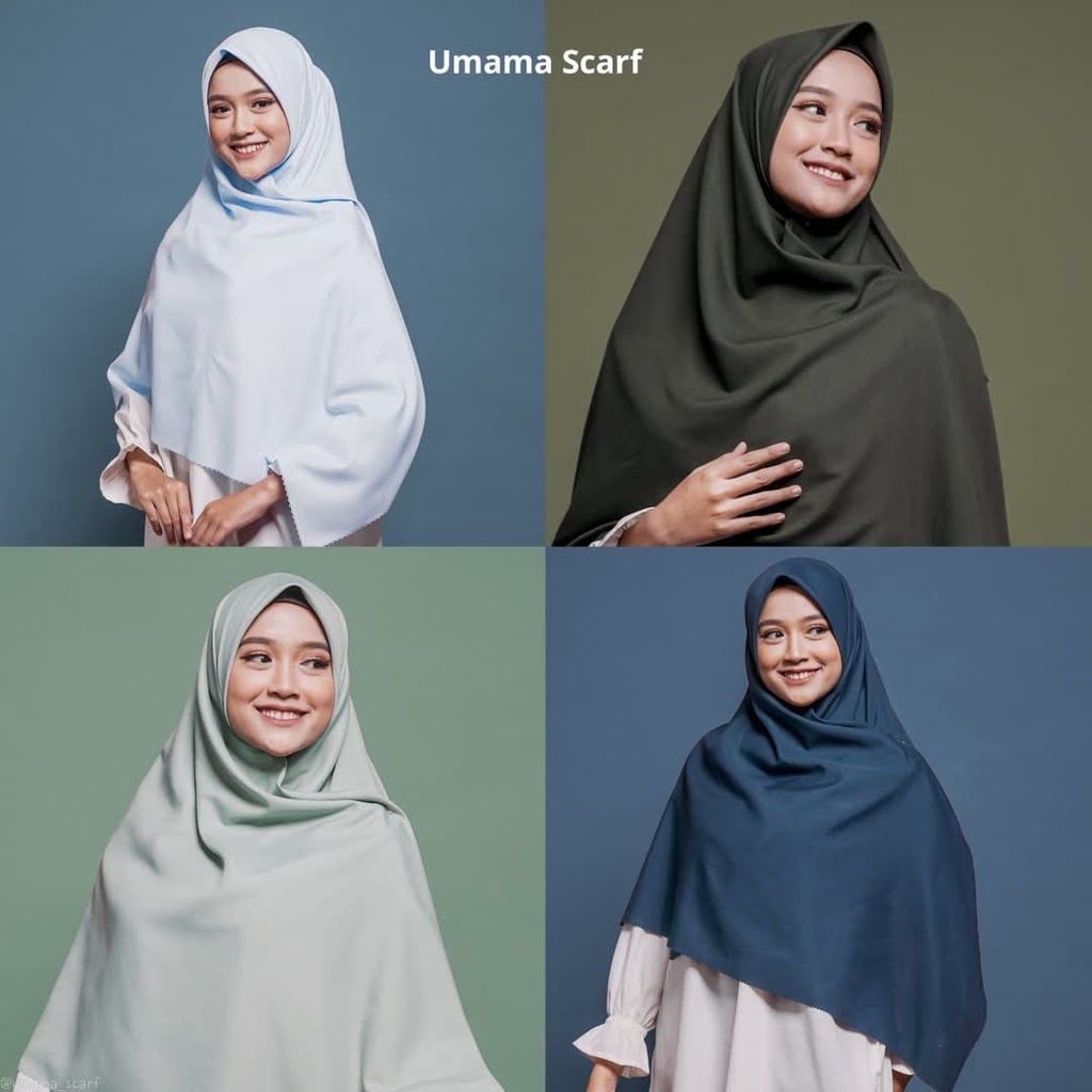 Hijab Voal ULTIMATE Syari Size 130x130 Umama Segiempat Syari LABEL BESI - VOAL MIRACLE SYARI