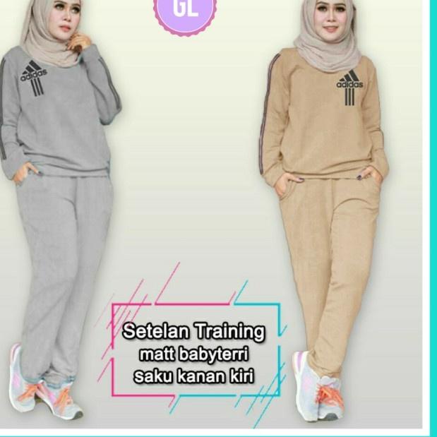 Terjangkau Setelan Olahraga  Senam Running Aerobik Yoga Seragam Q0B8 Wanita Senam Trening Cewek Tran