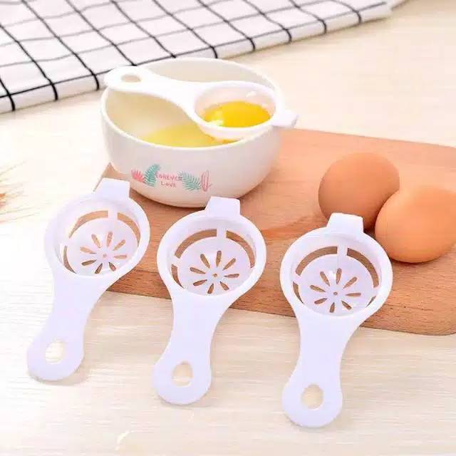 MM-138 Sendok Plastik Pemisah Telur Putih Dan Kuning Egg White Separator