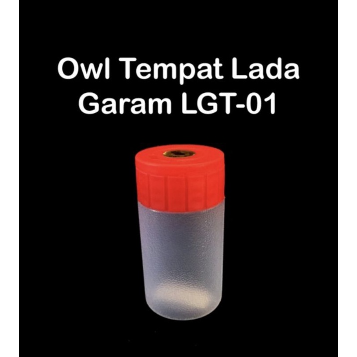 OWL LGT-01 Tempat Tusuk Gigi / Lada / Garam Serbaguna Plastik