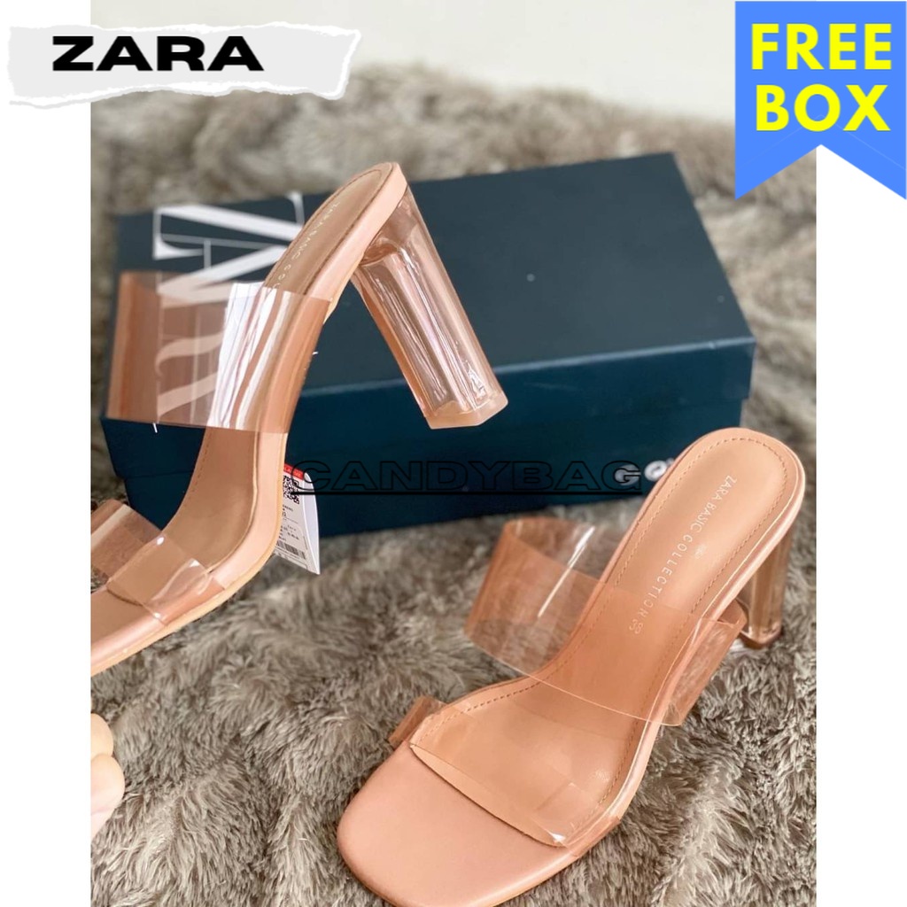 Sandal Wanita - Zara Sandal Hak Wanita Import 429